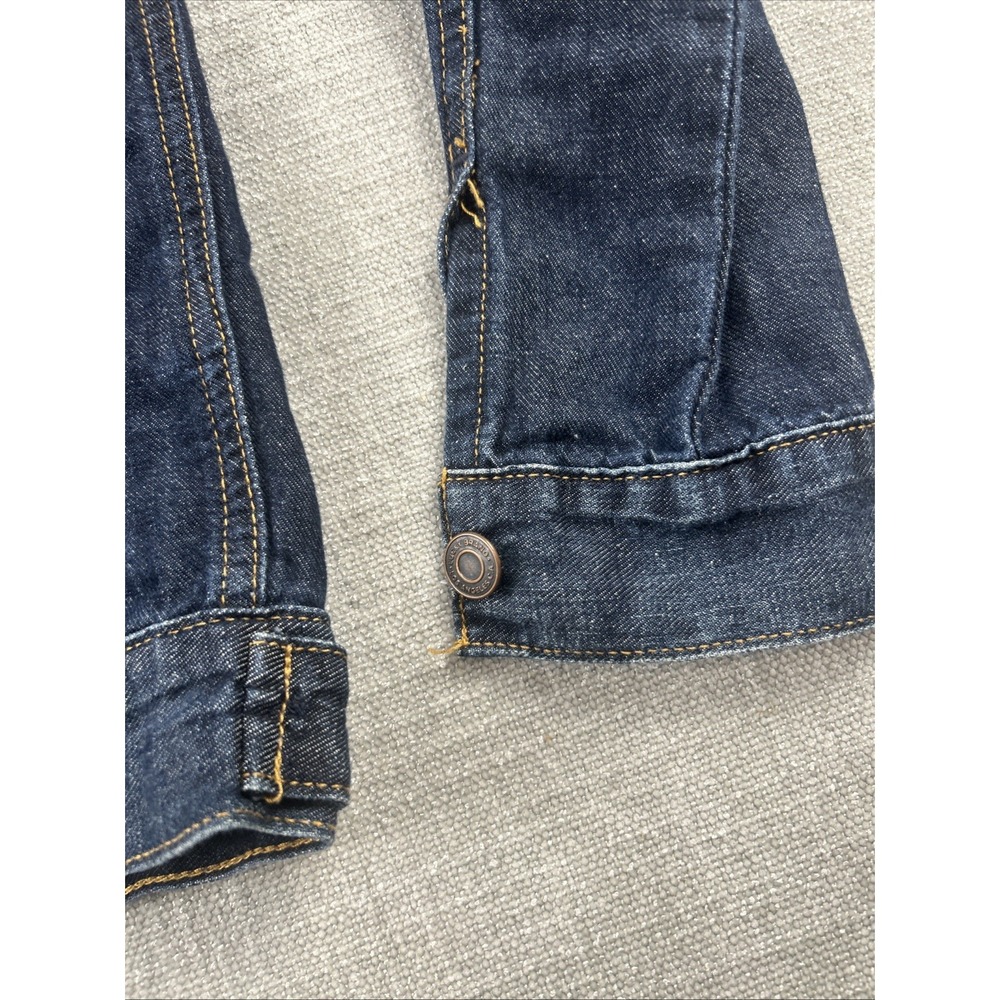 Lucky Brand Women's Denim Trucker Jacket Blue Size S Style 80318 - Picture 5 of 11